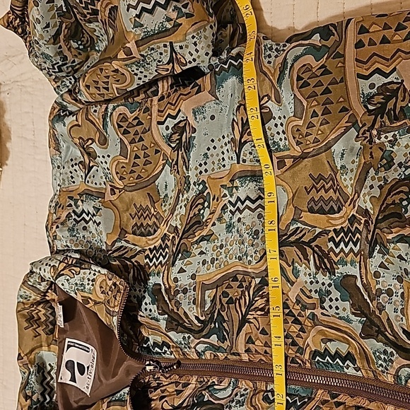 Vintage Activology Silk jacket size Large - Picture 8 of 9